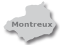 Umriss Stadt Montreux mit Link zu Pensionen in und um Montreux
