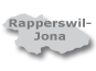 Umriss Stadt Rapperswil-Jona mit Link zu Pensionen in und um Rapperswil-Jona