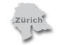 Umriss Stadt Zürich mit Link zu Pensionen in und um Zürich